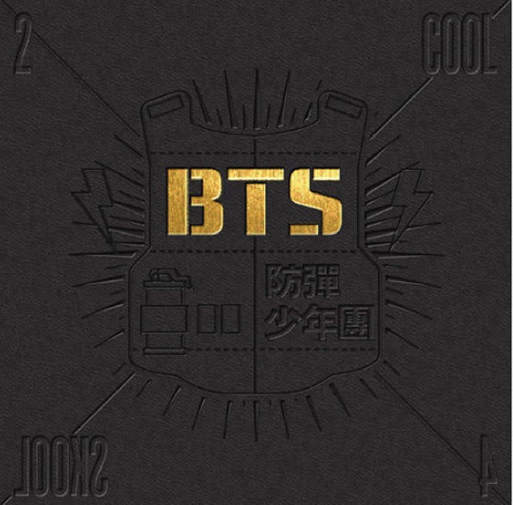BTS Kpop Bangtanboys Single Album [2 Cool 4 Skool] CD + Photobook