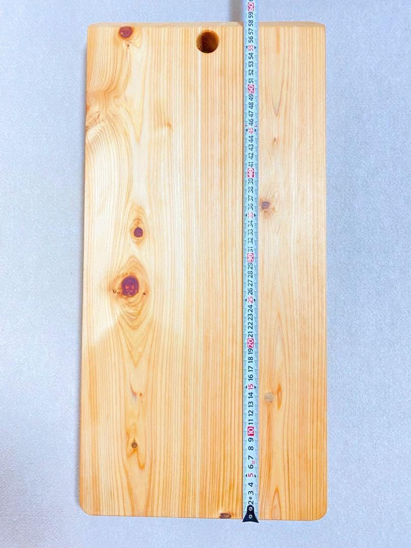高級ヒノキ合板オシャレまな板 カッティングボード キャンプ