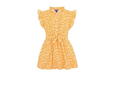 Vilebrequin Kids Cotton Dress Turtle Vichy (Toddler/Little Kid/Big Kid) Girl