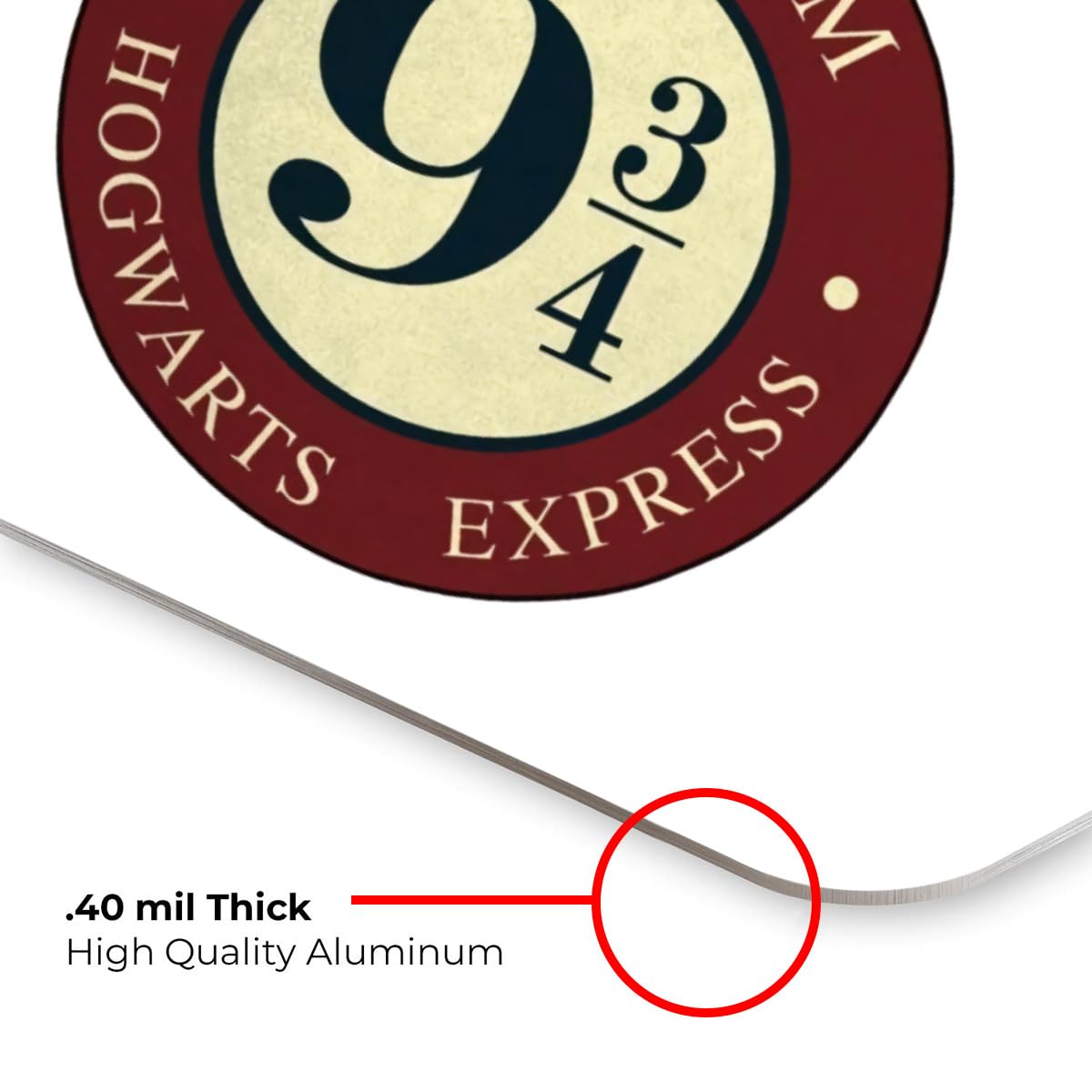 ハリーポッター ブリキ看板 2000 ワーナーブラザーズ