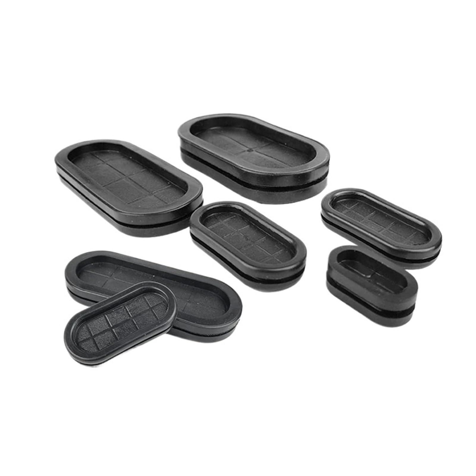 Juego de juntas de goma ovaladas TY soluciona fugas en sifones y conexiones elípticas de 25x40mm