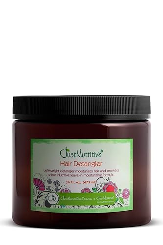 Just Nutritive Natural Detangler | Crema ultra concentrada | Rico en vitaminas | Protege el cabello | Fórmula naturalmente mezclada | Enriquecido disponible en Yaxa Costa Rica