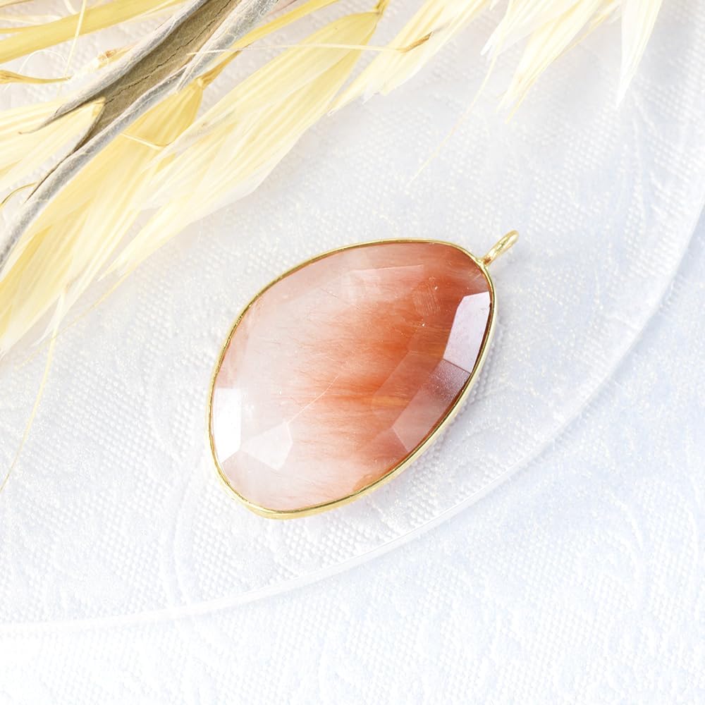 KY FACTORY チェリークォーツ ペンダント K18イエローゴールド 1