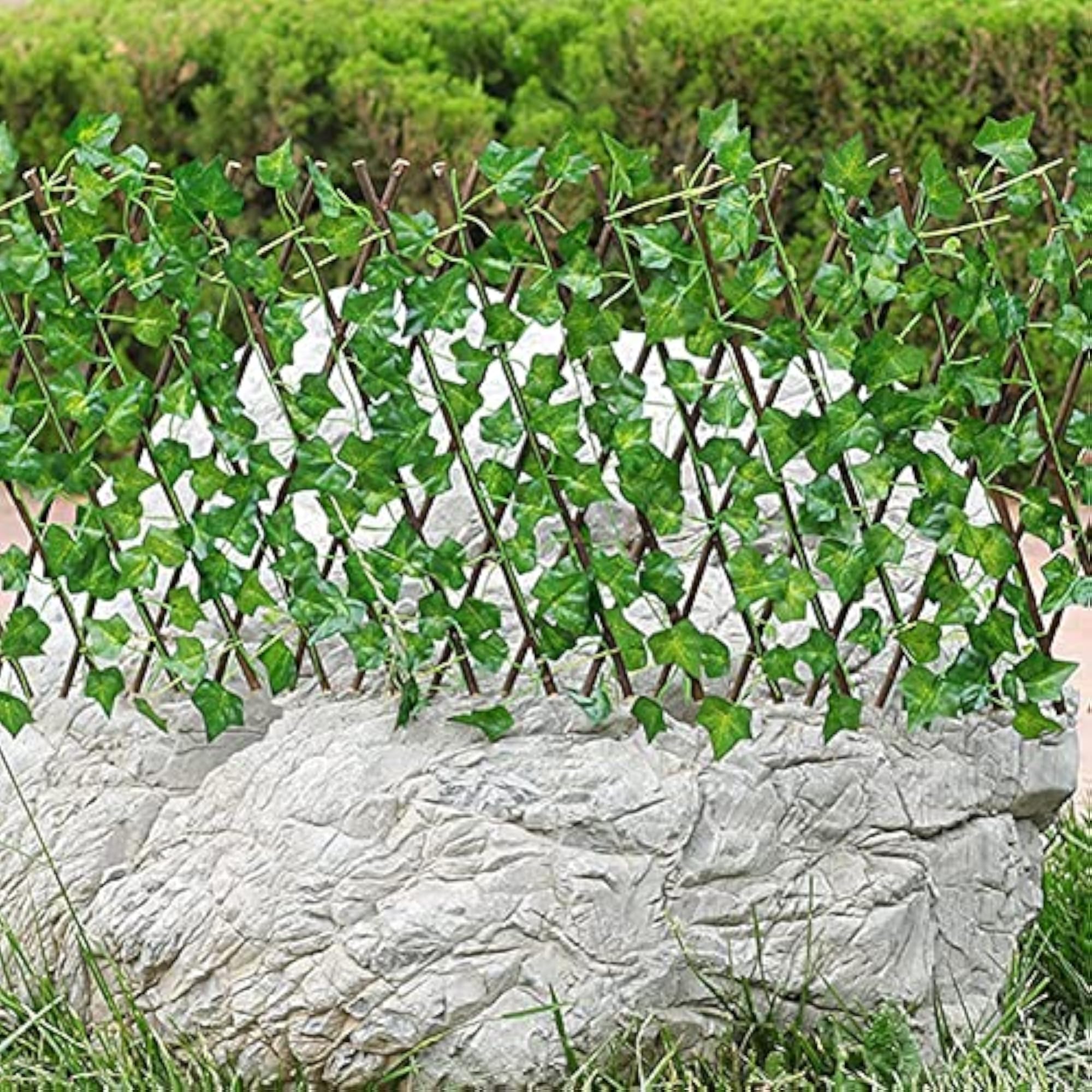 Money Plant Expanding Artificial Fence Grass