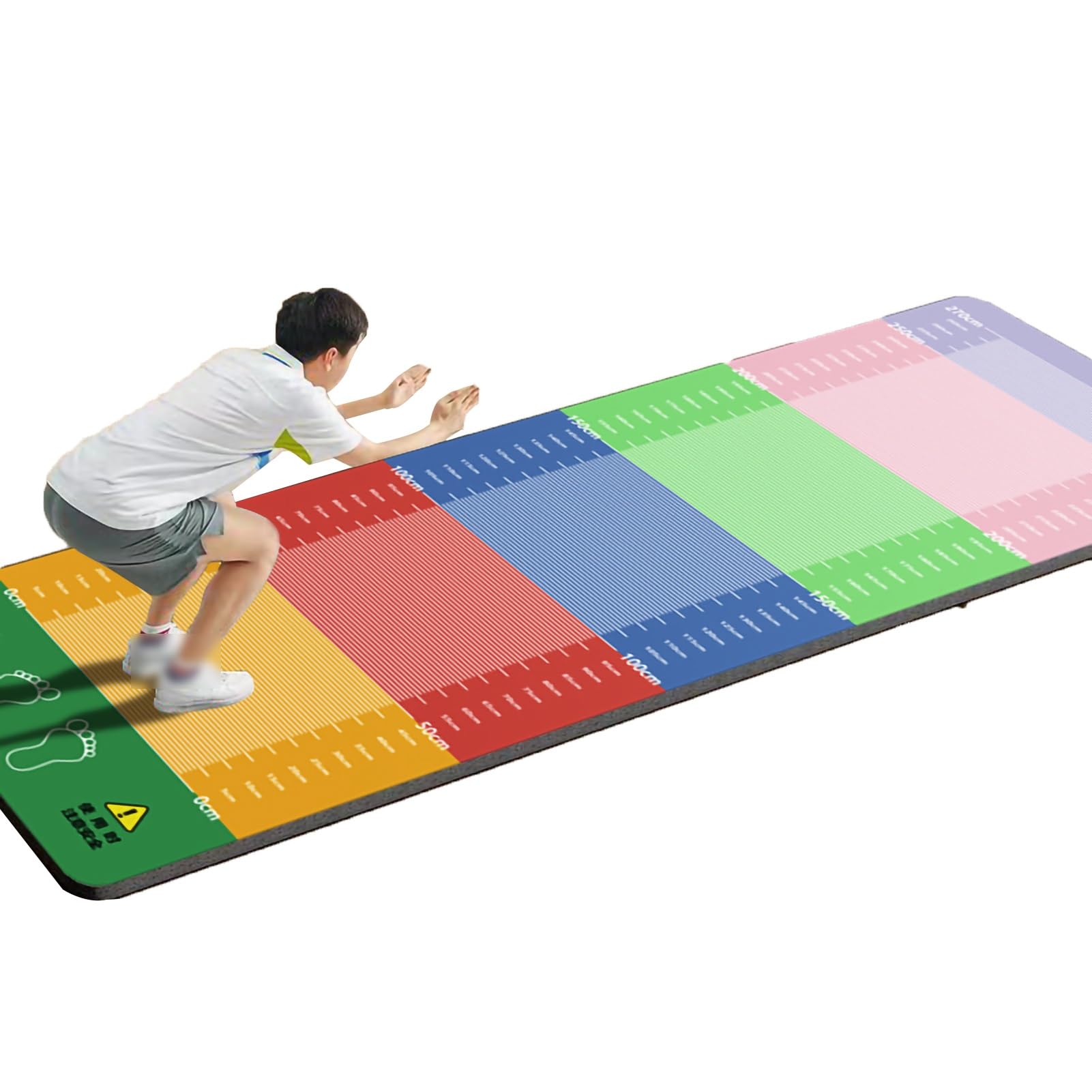 Colchoneta Para Salto De Longitud Antideslizante 3 Mm – Ideal Para Casa, Yoga Y Ejercicio