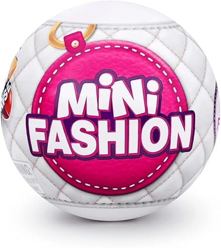 Cápsula Misterio 5 Sorpresas de Miniaturas Reales de Marcas de Moda Coleccionables Serie 1, Piezas Pequeñas, No para Niños Menores de 3 Años