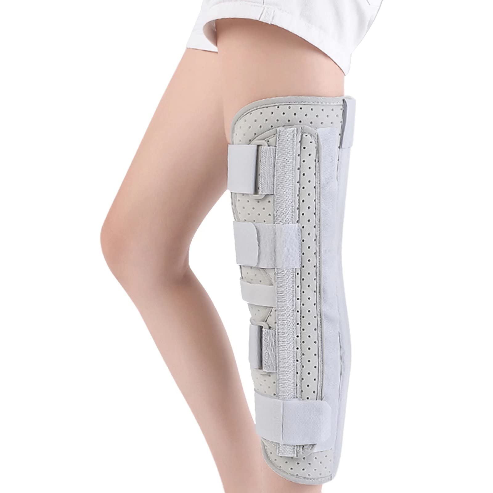 Attelle de fixation du genou et protection du ligament pour convalescence