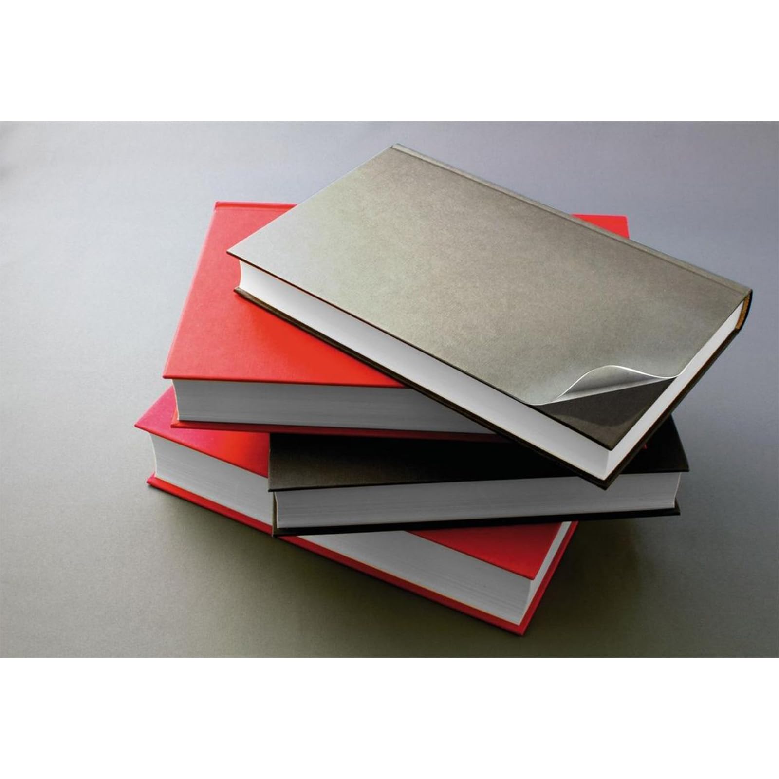 DecoMeister Papel Adhesivo Transparente Para Libros Vinilo Protector Autoadhesivo Para Muebles Forro de PVC Para Encuadernación Lámina Para Armarios Mesas Encimeras Cubierta En Rollo 50 x 500 cm