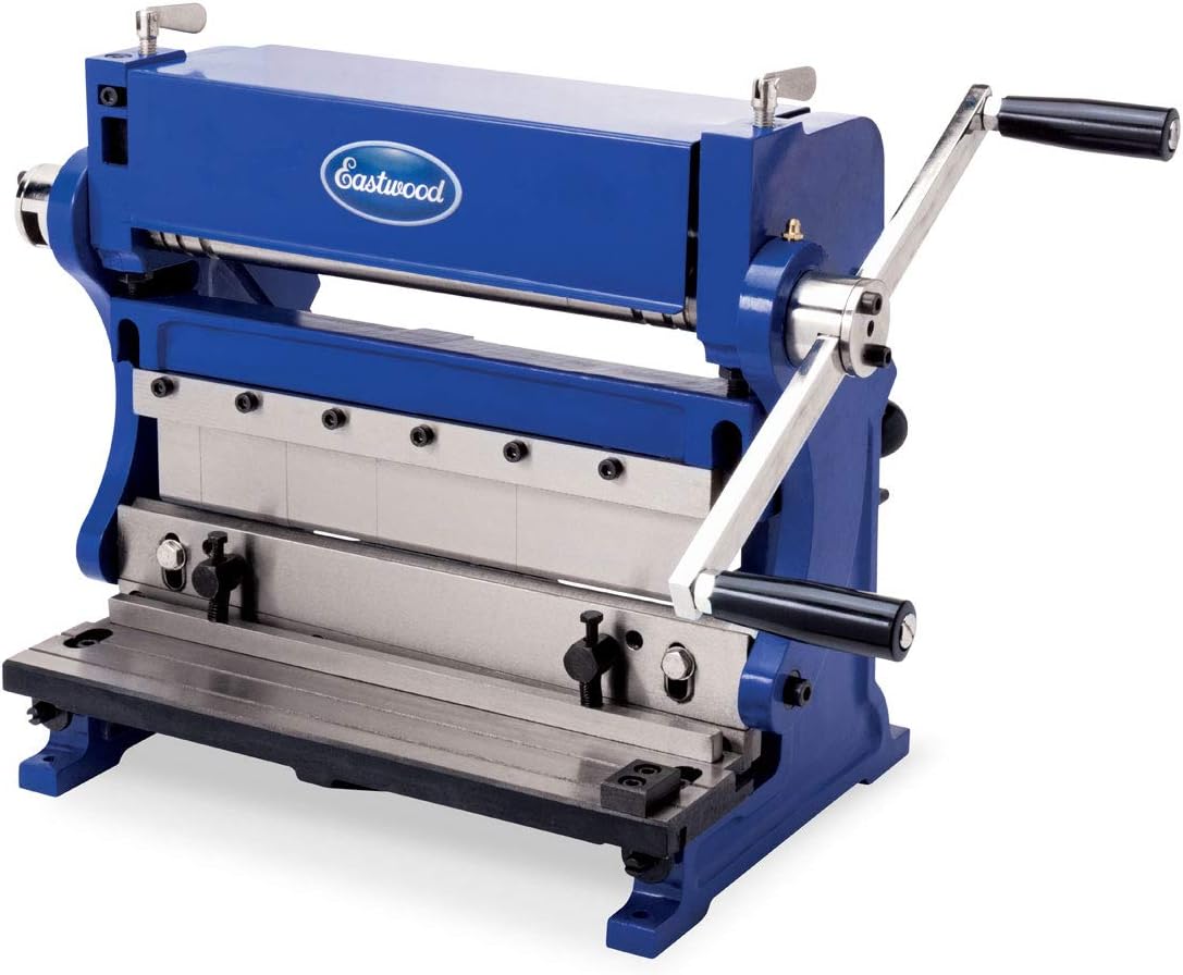 Eastwood 12 in. 3 In 1 Brake Shear Roll Combinations Sheet Metal Brake And Slip Roll Machine