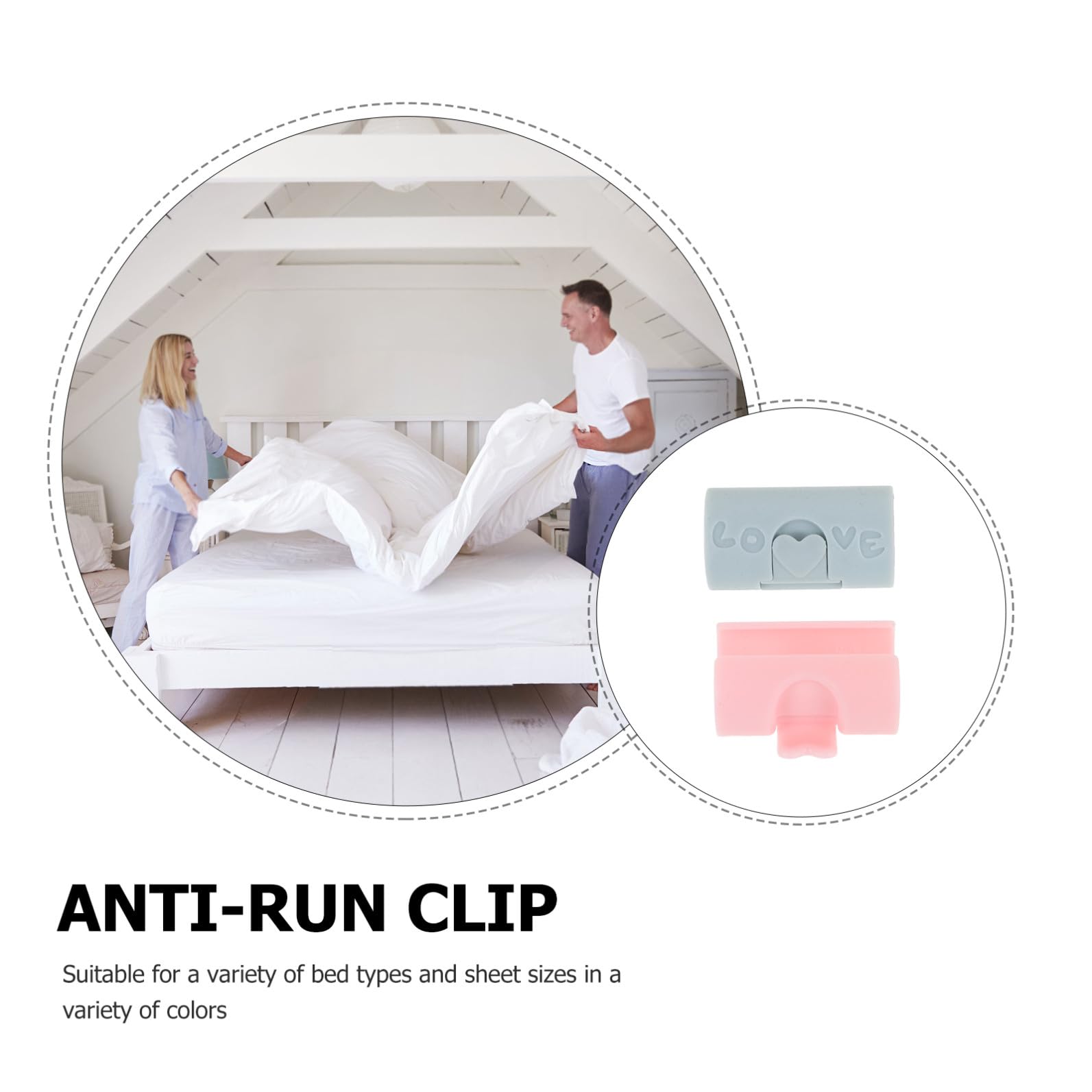 Angoily 96stücke Bettwäsche Clips rutschfeste Bettdeckenfixierer Praktische Quilt Clips Für Haushalt Vielseitig Einsetzbar Für Von Bettwäsche Strapazierfähigem Material Zur Fixierung