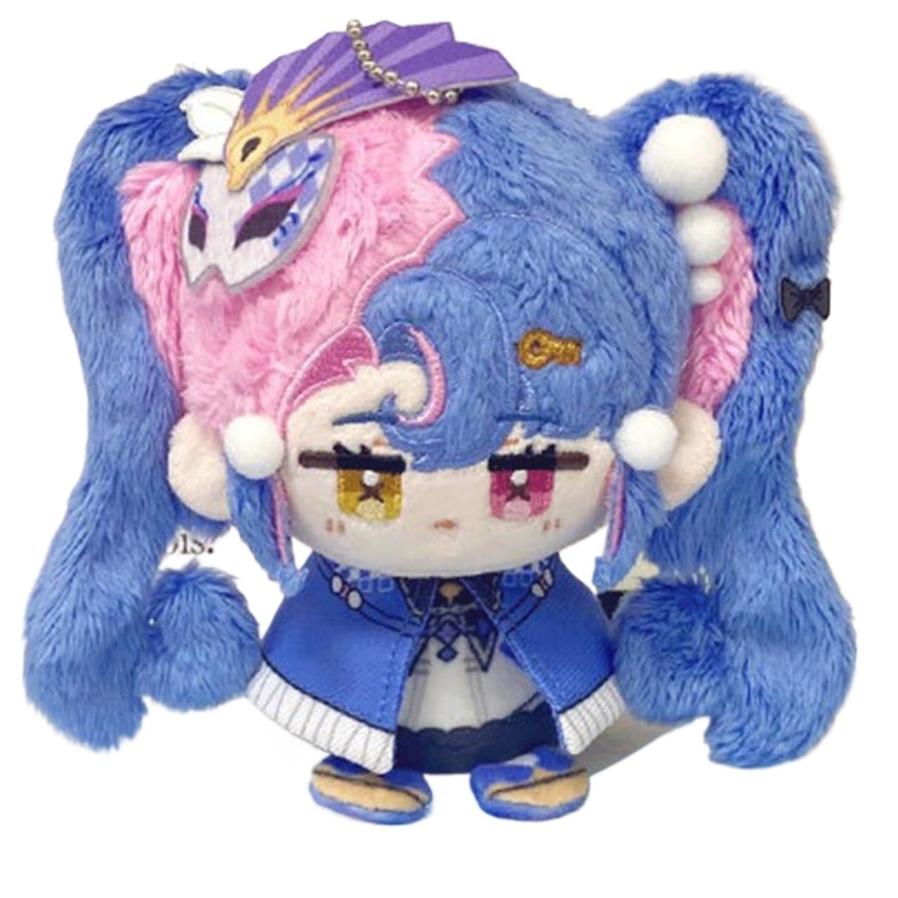 Wuthering Anime Plush, Cute 12cm Plushie Mini Doll Ornament Toy Pendant Figure Charms with Embroidered Details for Game Character Collectors(Rococo)