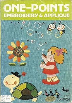Paperback One Point Embroidery and Applique Book
