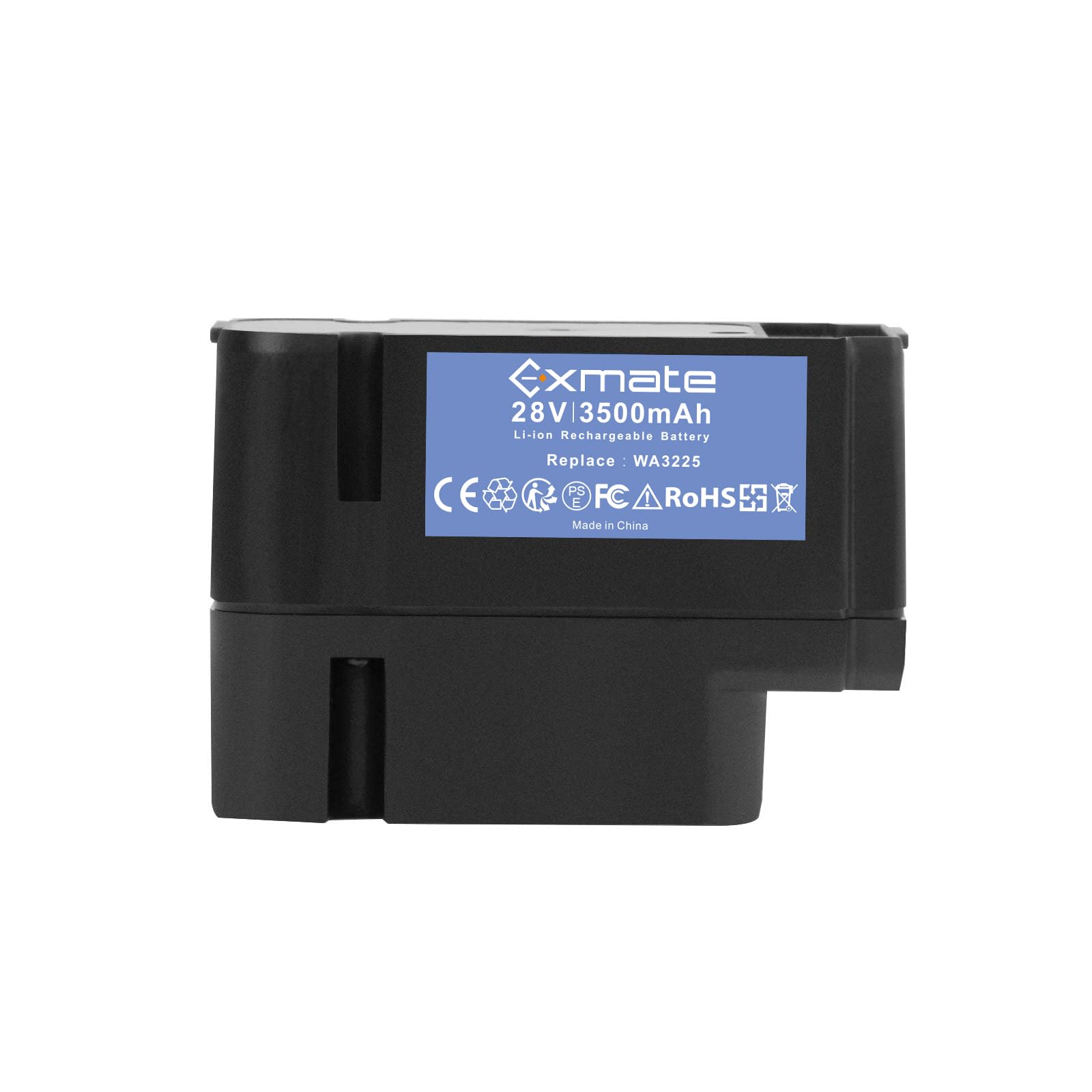 Exmate Akku 25,6 V 3,0 Ah, 3000 mAh, für Robomow BAT7000B