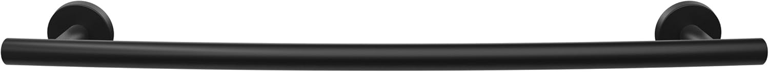 Matte Black Stainless Steel Wall Mounted Towel Bar