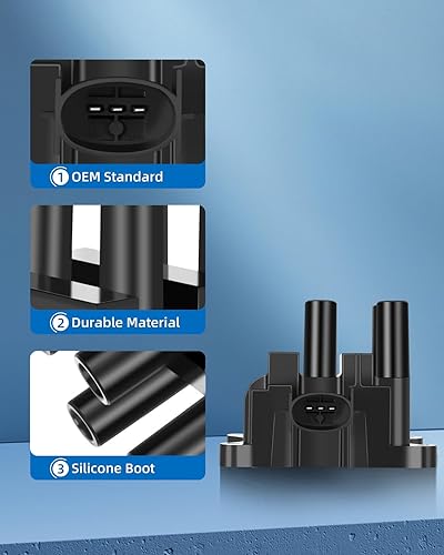 Vista 787 de ECCPP Bobinas de encendido portátiles de repuesto para automóvil compatibles con Infiniti I30/para Nissan Maxima 3.0L V6 2000-2001 Reemplazo