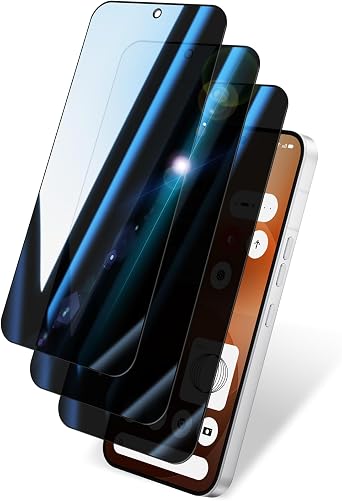 3 Pack Privacy Screen Protector for Nothing Phone4a Pro