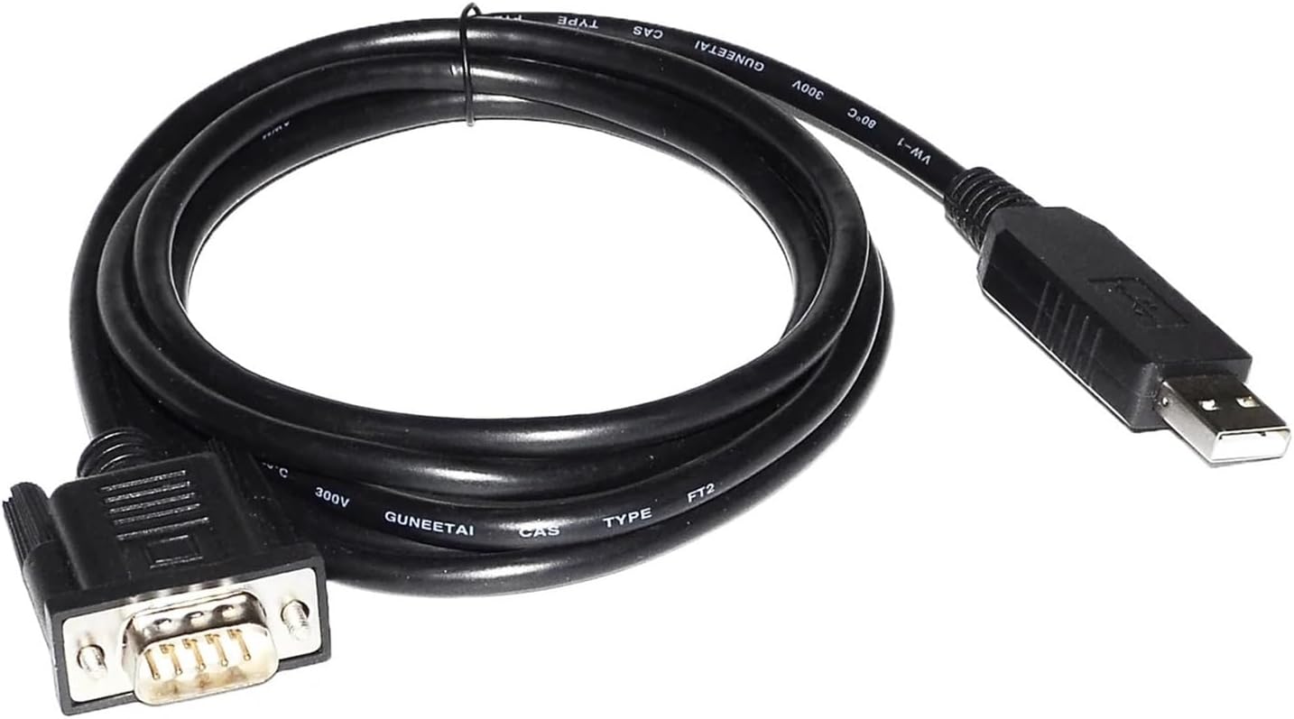USB to D-SUB 9-PIN DB9 MALE ADAPTER RS-232 CONVERTER SERIAL COMMUNICATION CABLE(1.8m)
