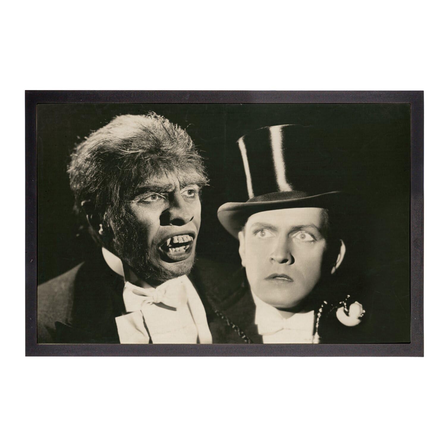 Paillasson Docteur Jekyll and Mister Hyde original tapis retro de film culte dimensions 60x40cm