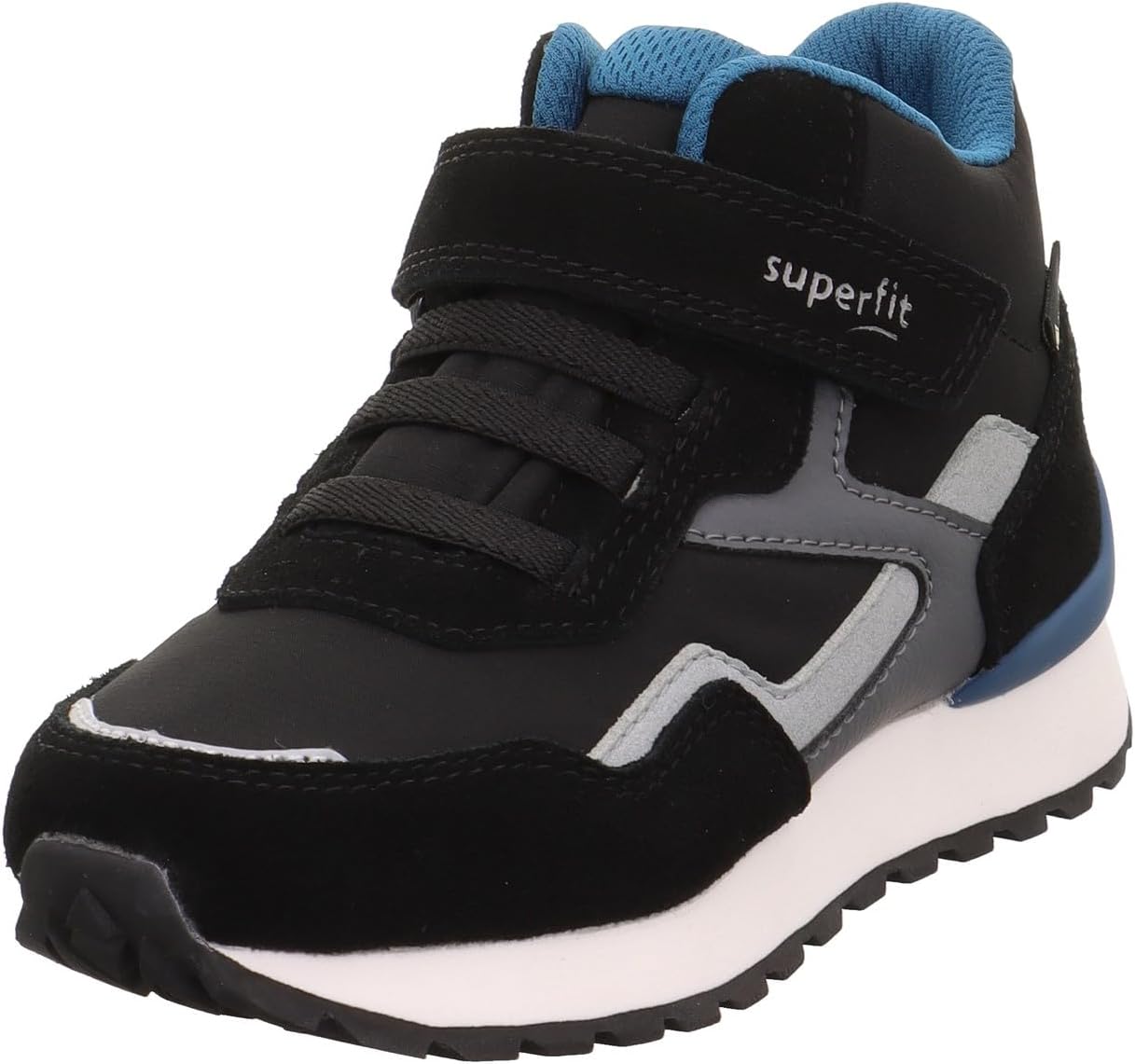 Superfit Sneaker Nubukleder Sneaker, Herausnehmbare Innensohle, für