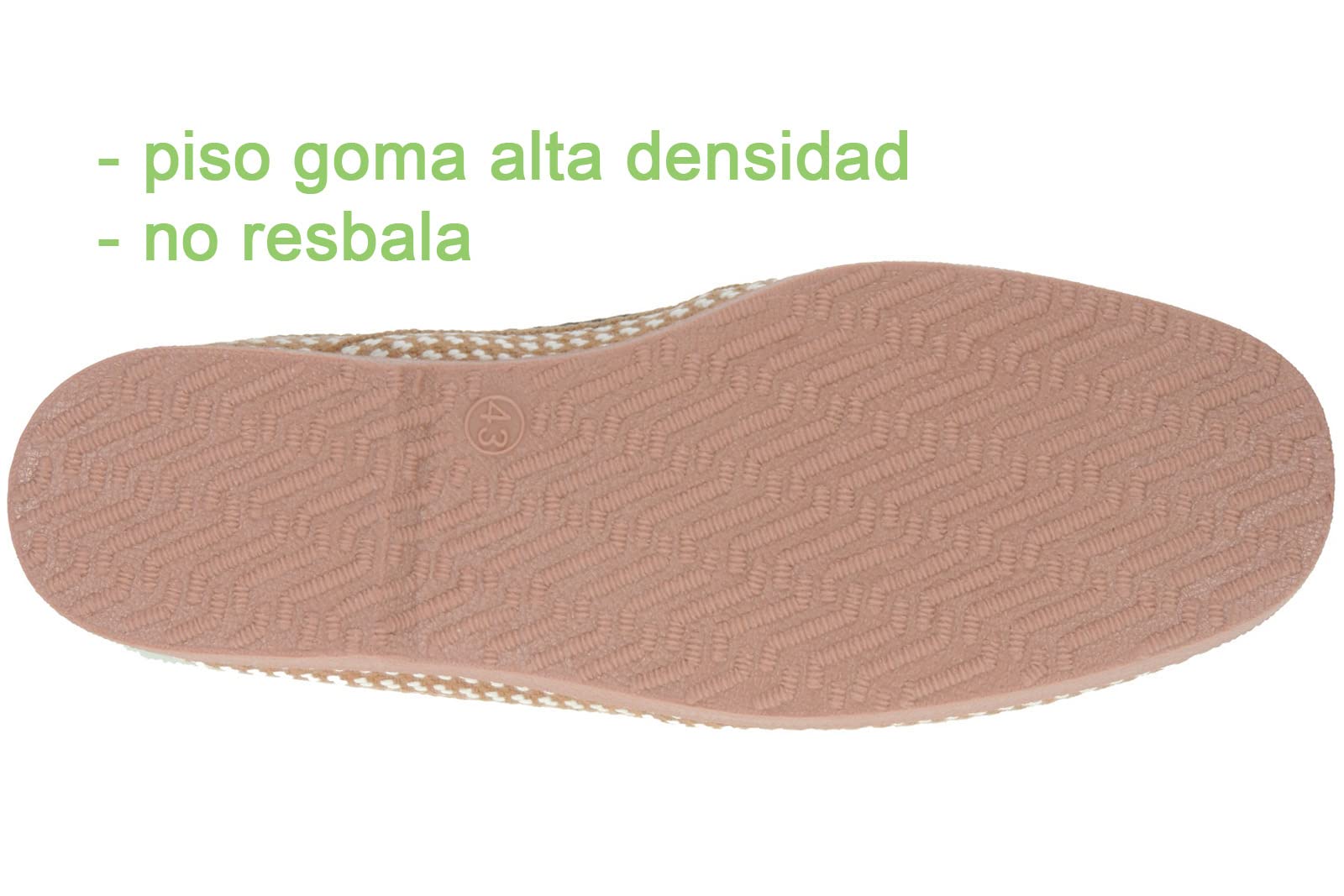 Calzados Romero JAVER - Zapatilla Cerrada en Doble Rejilla Algodón para Hombre - Plantilla Esparto - Piso de Goma - Para Calle. MARINO talla 44