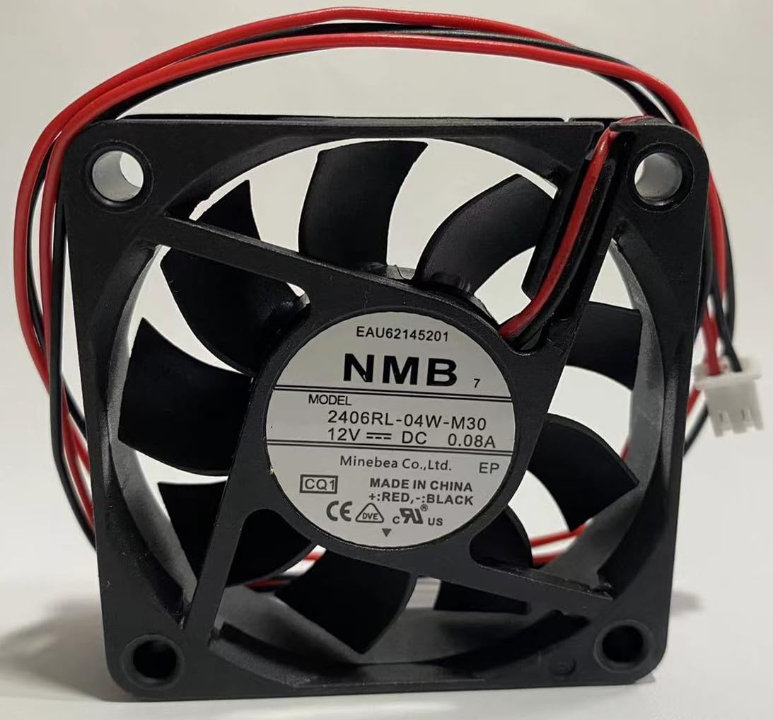 2406RL-04W-M30 12V 0.08A 6CM 6015 Cooling Fan for 2406RL-04W-M30 Fan