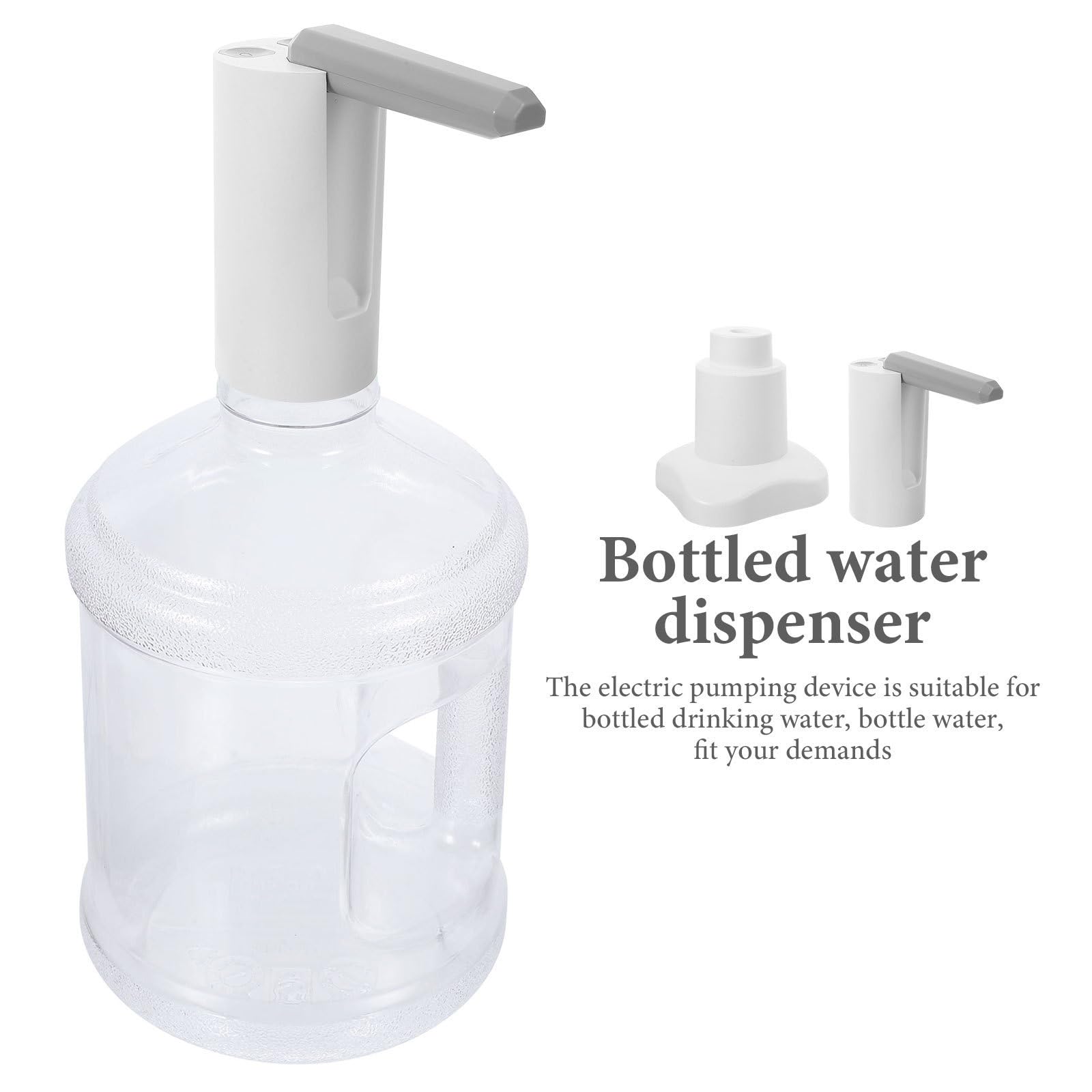 Dispensador de Agua Eléctrico Recargable para Garrafa, Automático