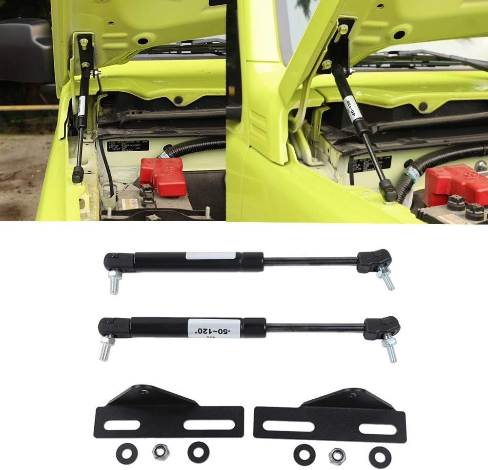 Car Engine Cover Hydraulic Rod Telescopic Rod for Suzuki Jimny 2019 2020 2021 2022 2023 JB64 JB74 Hood Lift Supports Front Hood Hydraulic Struts Accessories