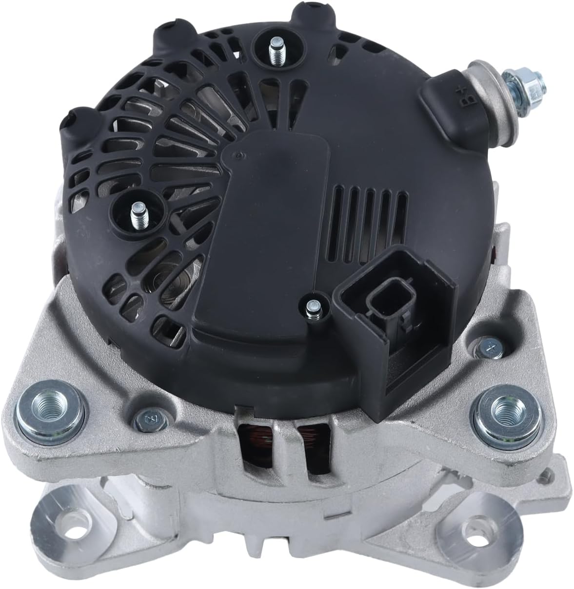 Alternator High Output Alternator 12V 120A Compatible with 2014-2020 Nissan Rogue L4 2.5L 6-Groove Clutch Pulley 231004BA0A