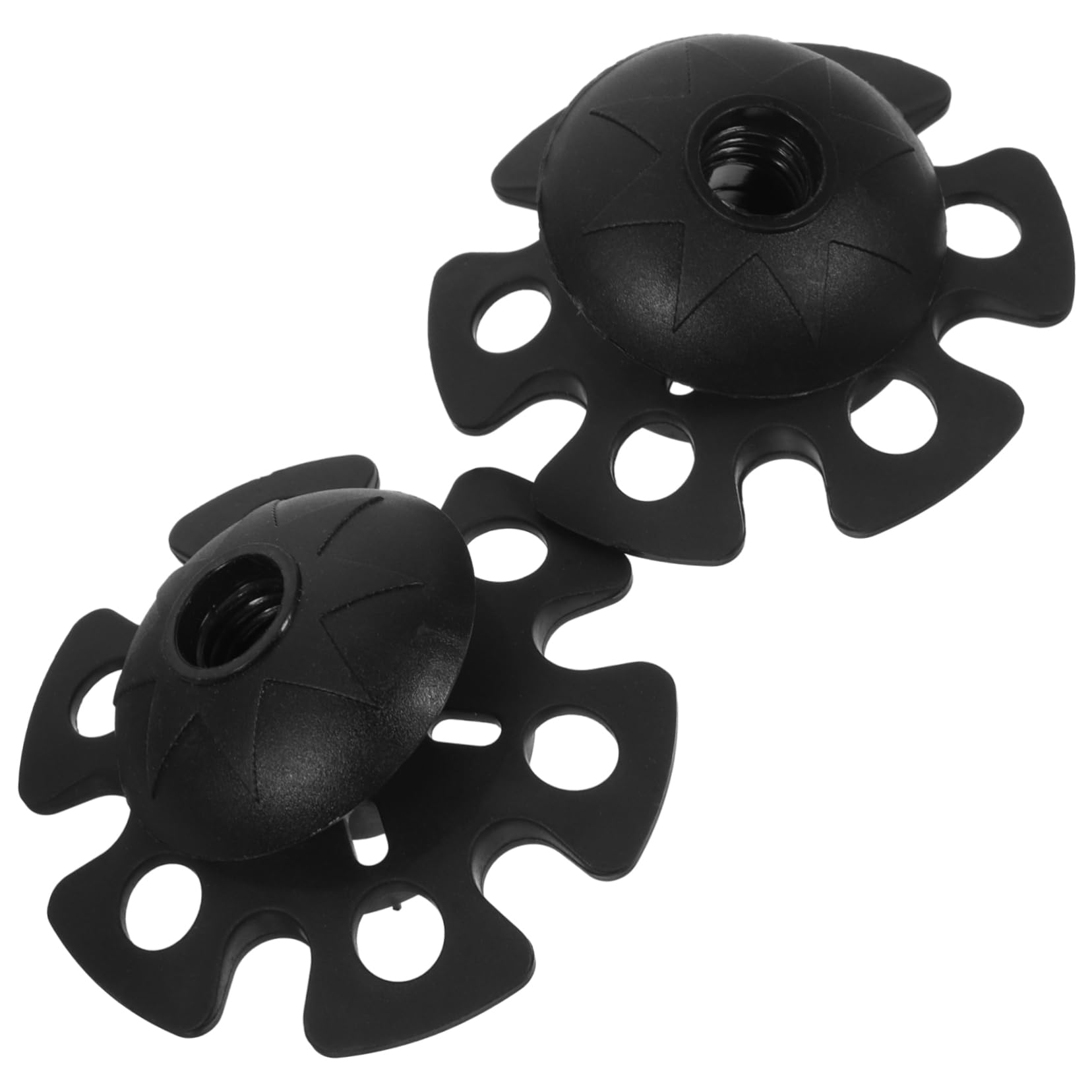 PartyKindom 4 Piezas Accesorios para Bastones Trekking Cubiertas Antideslizantes para de Bastón Senderismo Protectores Redondos para Barro y Nieve Compatibles con Bastones de