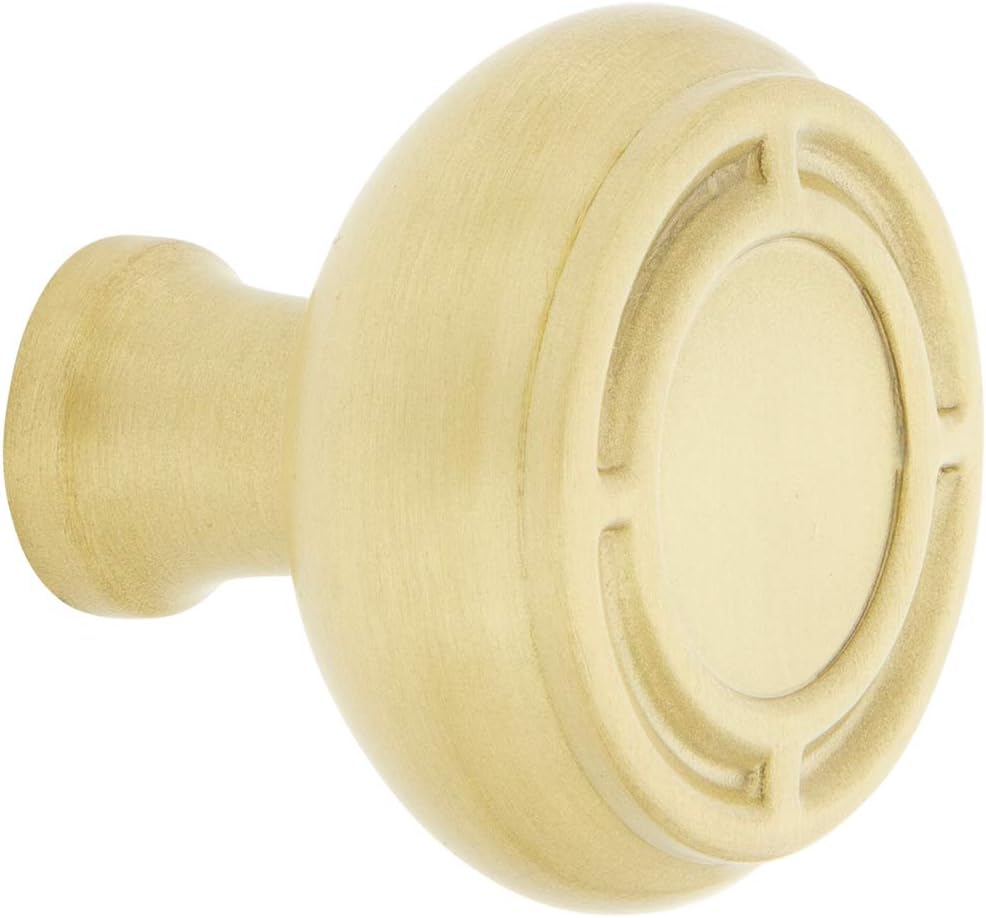 Nostalgic Warehouse Mission Brass 1 3/8" Cabinet Knob in Antique Brass