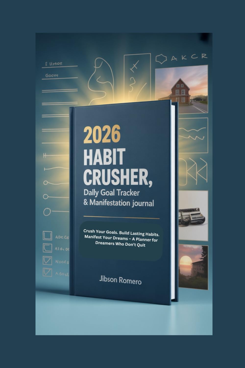 2026 Habit Crusher: Daily Goal Tracker & Manifestation Journal: Crush Your Goals. Build Lasting Habits. Manifest Your Dreams – A Planner for Dreamers Who Don’t Quit