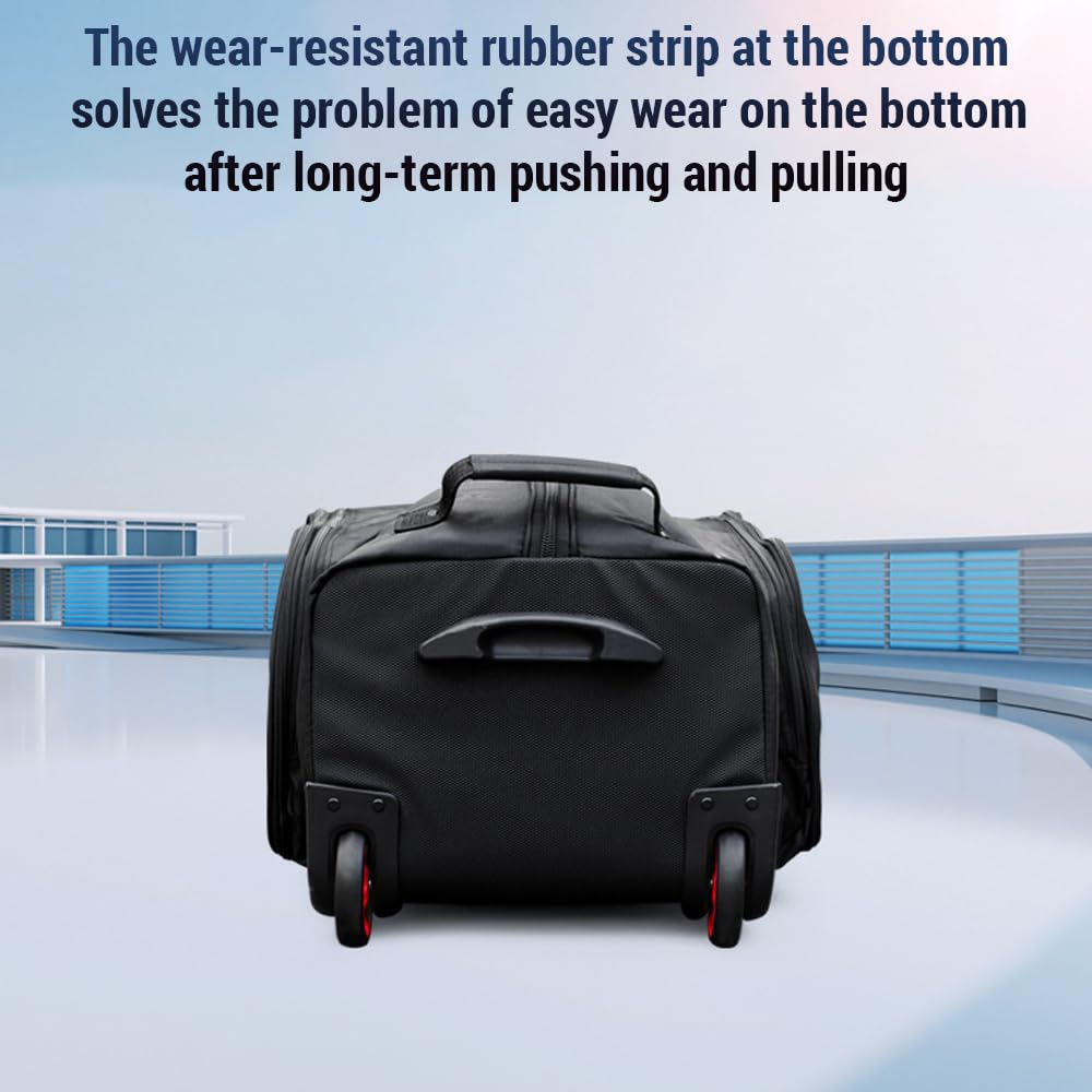 Bolso Plegable de la aviación del Golf de los Bolsos del Viaje del Golf con Las Ruedas reforzadas y el Top rígido del Estuche