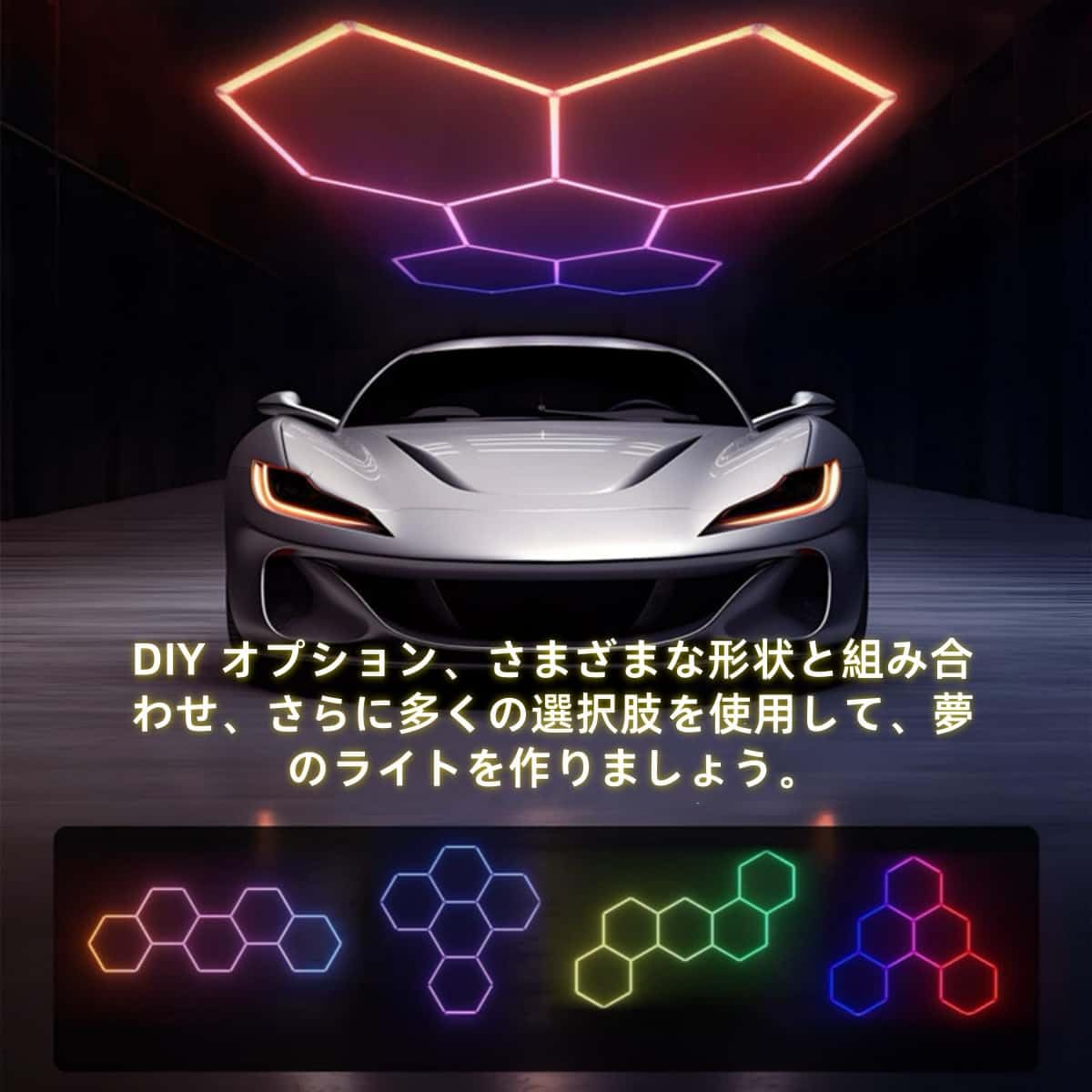 アサヒ◾️LED◾️SUPER DRY ◾️スーパードライ◾️非売品◾️壁掛けライト◾️照明 Amazon.co.jp: Youluck六角形ハニカムガレージライト、高輝度ハニカム