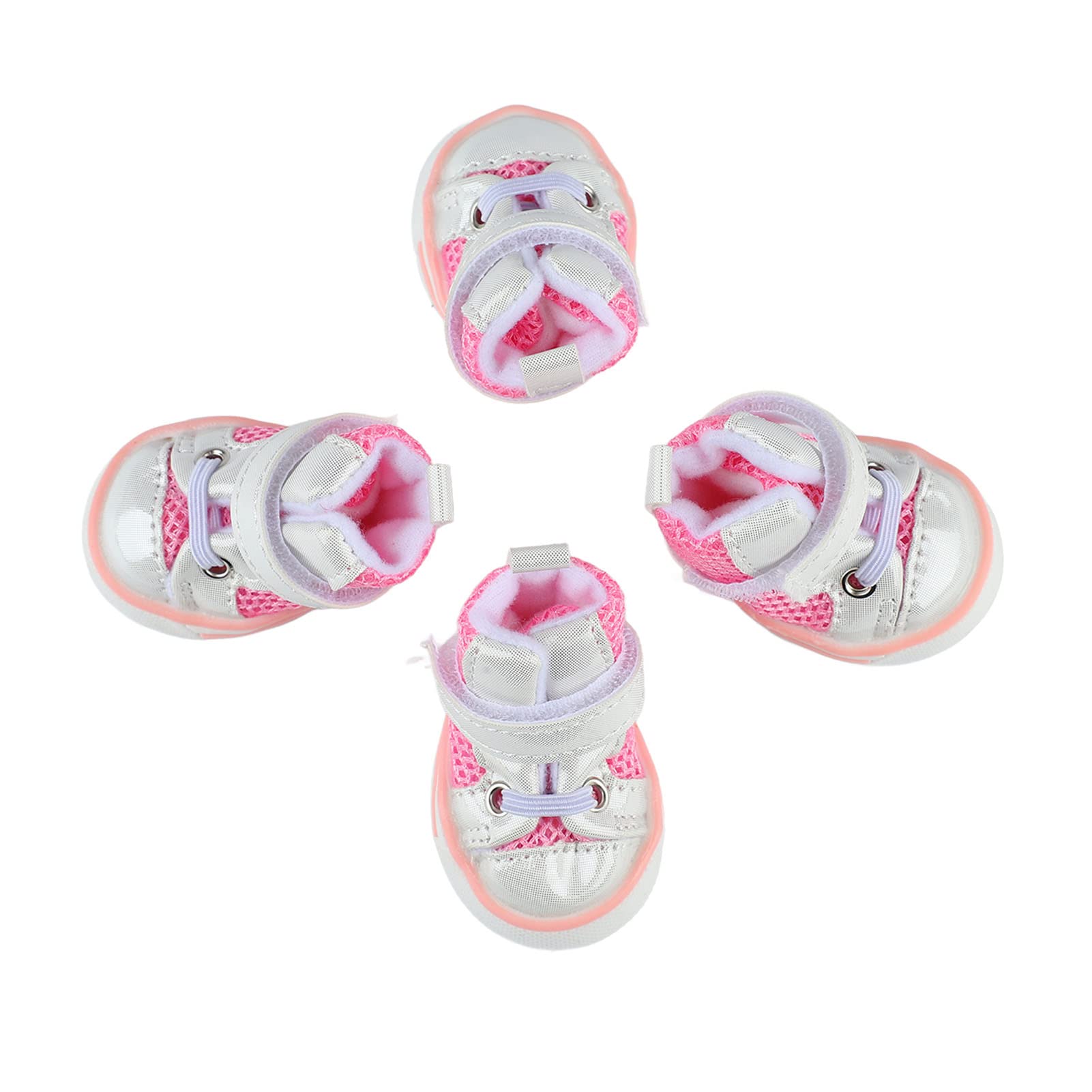 Dog Shoes Sp Summer Stylish Cute Breathable Mesh Slip Puppy Protector for Outdoor Walking Camping Dog ShoesPuppy ShoesDog ProtectorPuppy Pasteners Wear Design