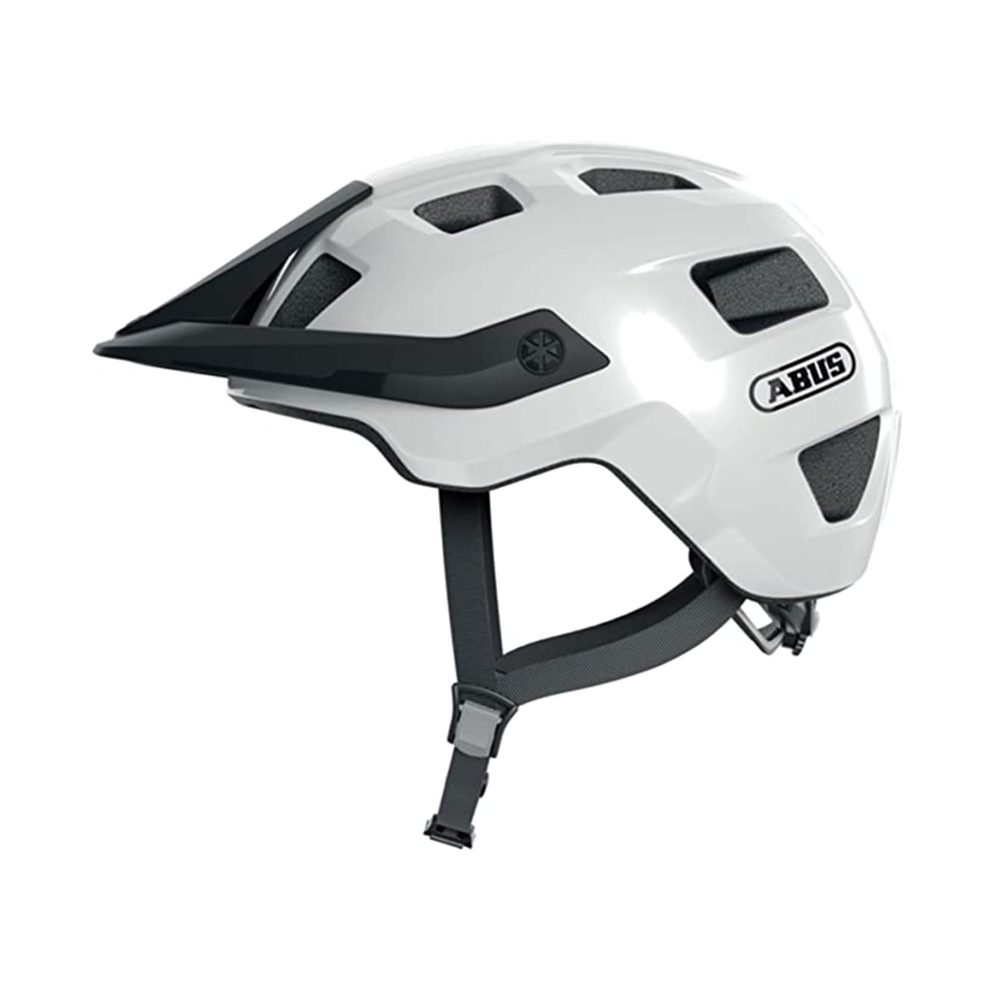 ABUS MTB helmet MoTrip - robust bike helmet with height-adjustable peak for mountain bikers - customised fit - unisex โ image 1
