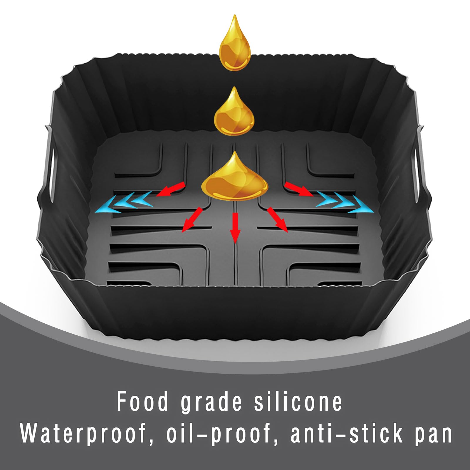 7pcs Accessories for Ninja Air Fryer Pro XL 6-in-1 - AF181 &AF141 6.5 QT Air Fryer, with brushes Clip Spatulas Baking trays Baking Needles Hand Clips,Recipes (6.5QT) 4