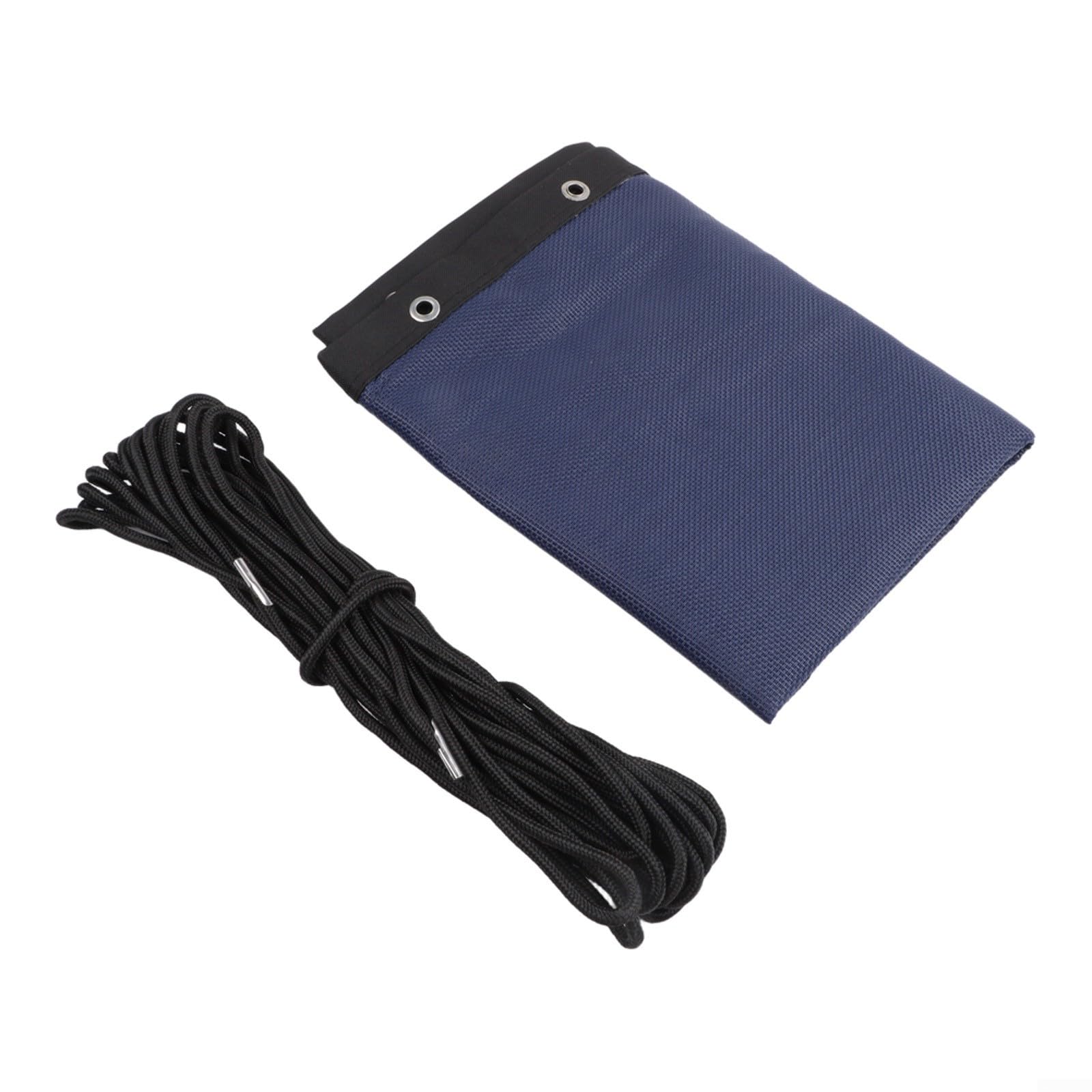 Ersatztuch für Hängeschaukelstuhl, Outdoor, Terrasse, Garten, Sitz, Stoffbezug mit Seil und Seitentasche, in Schwarzgrau, Marineblau, Kaffee, Khaki, Dunkelgrau, Diamanten, Größe 64 x 197 x 23 cm