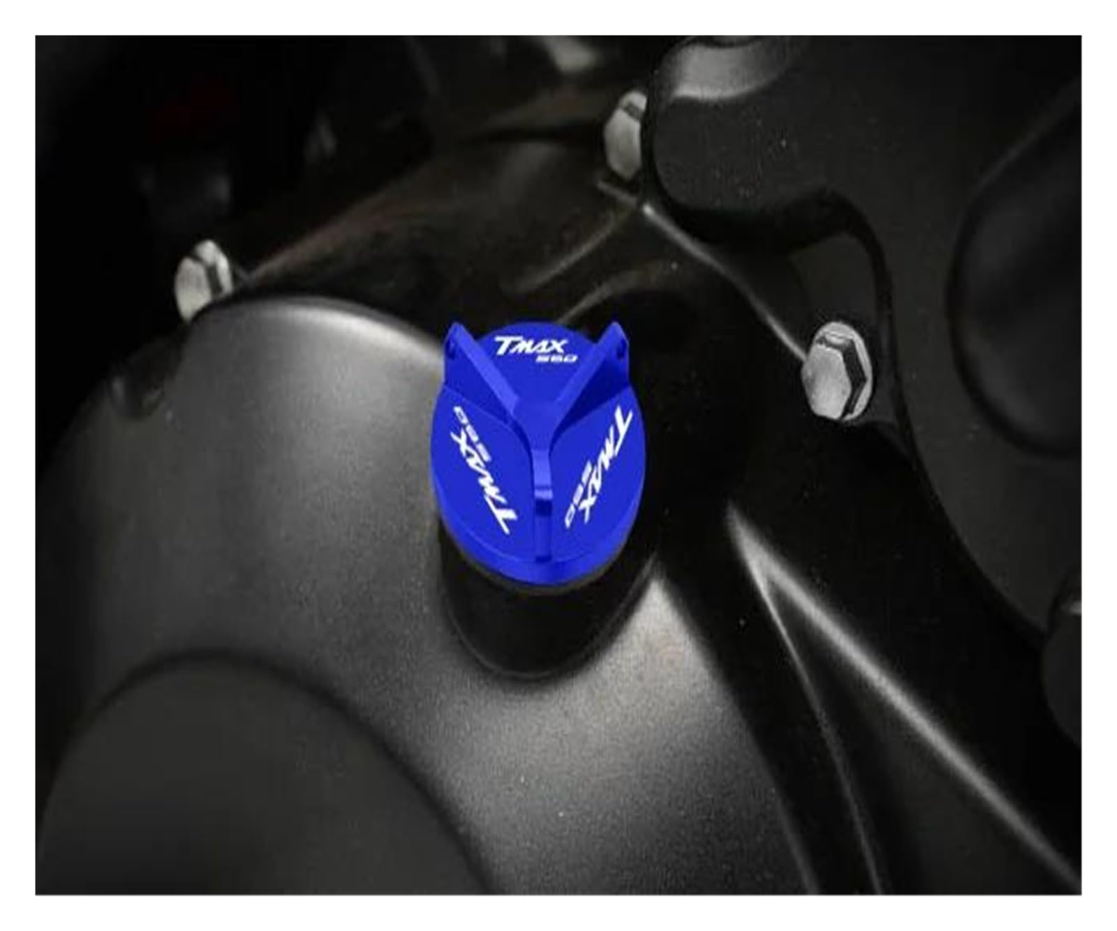 Per Yamaha TMAX560 T-MAX 560 TECH MAX Tmax 2020-2022 Accessori Moto CNC Tappo Olio Motore Bullone Vite Coperchio Di Riempimento(TMAX560 Silver)