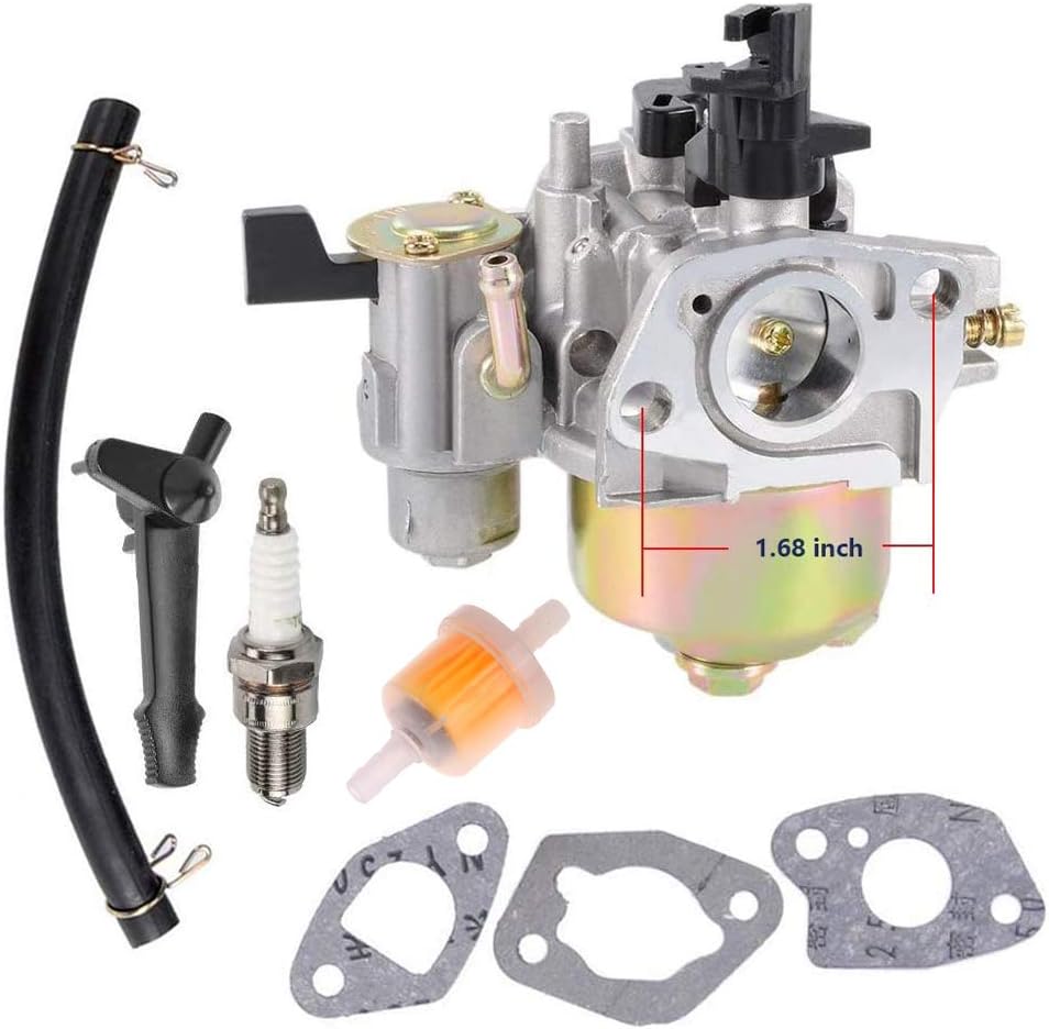 Predator 6000 Carburetor Carburetor Replacement Kit For Harbor Freight Predator 212cc Engine (60363, 69730) | Includes Carb & Insulator 6.5HP Carburetor Kit - Foto 12