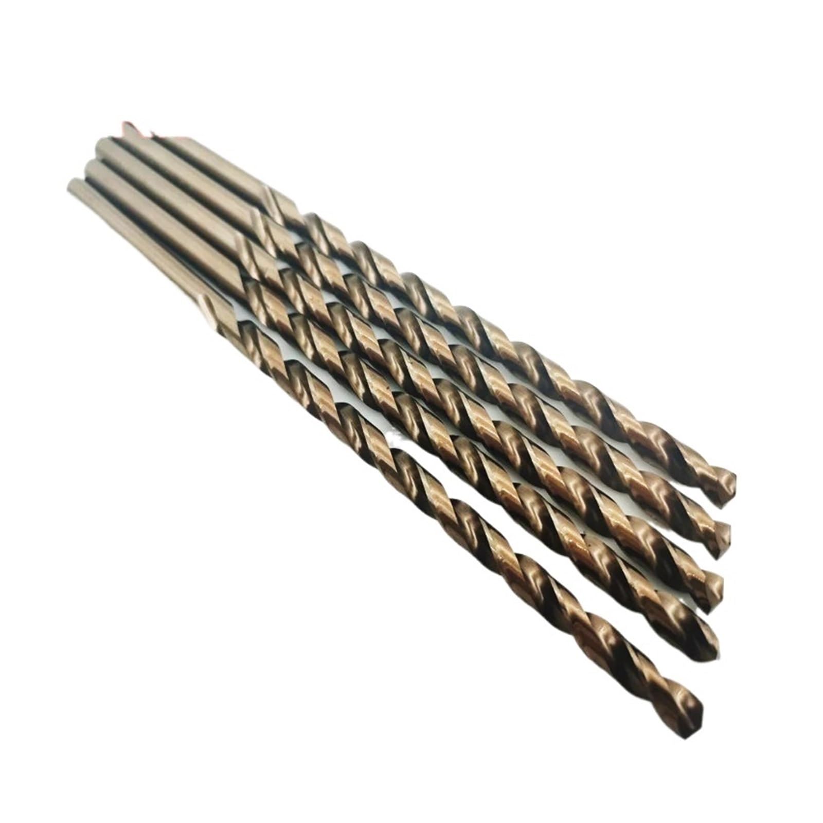 Wiertło Spiralne HSS M35 Z Długim Trzonkiem Kobaltowym, 1 Sztuka, Średnica 2-14 Mm, Długość 160-400 Mm, Do Stali Nierdzewnej, Stali Stopowej I Żeliwa(10x200mm)