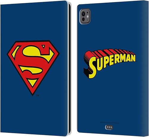 Miniatura 22 de Head Case Designs Funda de piel con licencia oficial de Superman DC Comics Classic Logos compatible con Apple iPad 9.7 2017 / iPad 9.7 2018