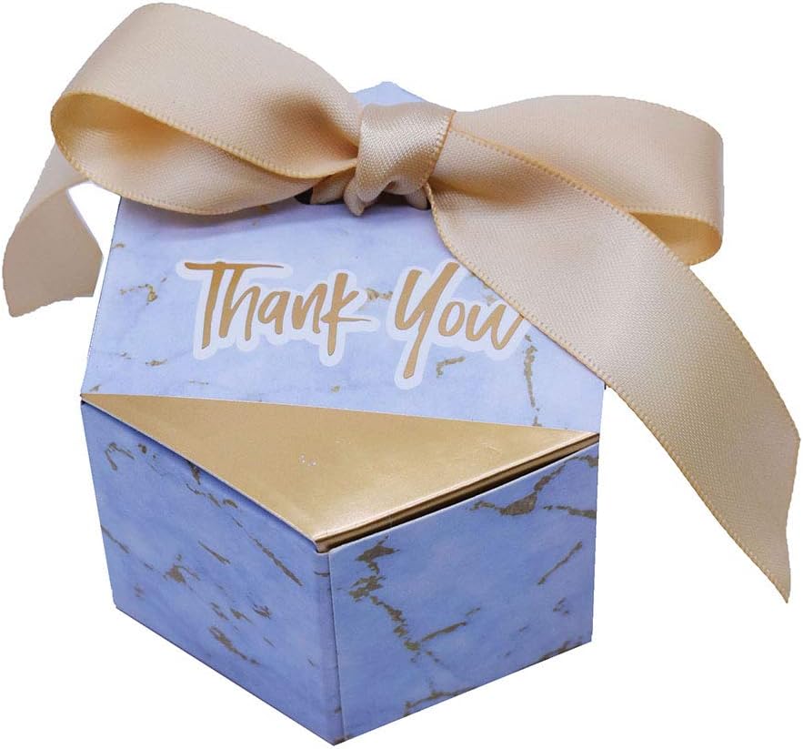 Creative Marble Wedding Candy Box Wedding Party Supplies