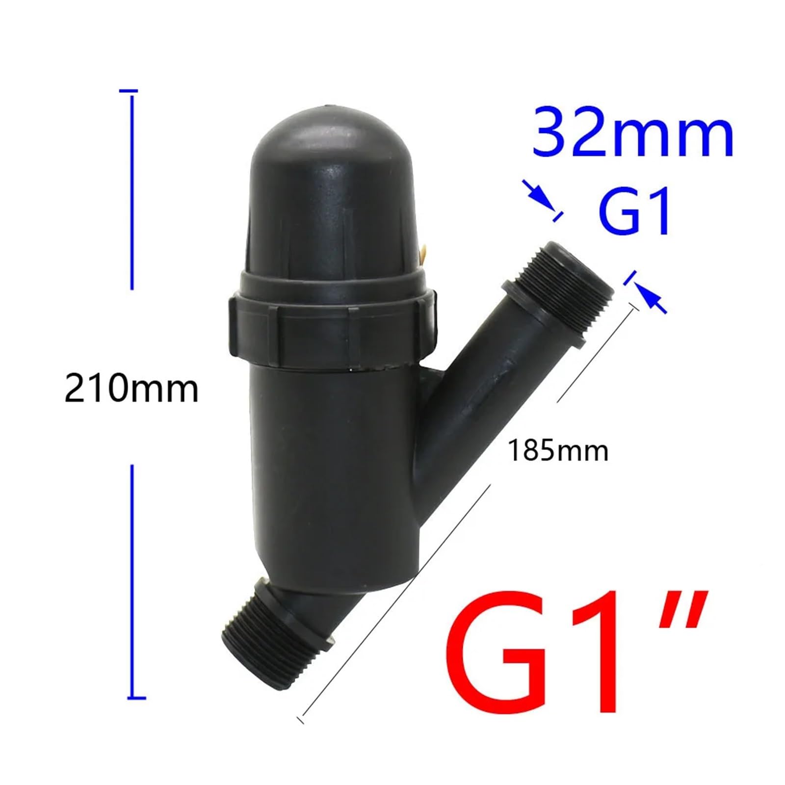 3/4 "1" 1,25 ", 5", 2 "120 filtro de pantalla de malla sistema de riego por goteo for jardín agricultura rociador de invernadero riego(1.5 inch)