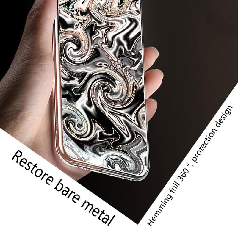 HGJTFANY Case for DOOGEE N55 (6.56") with 1 X Tempered Glass Screen Protector, Ultra-thin Shockproof Clear Shell - Image 2