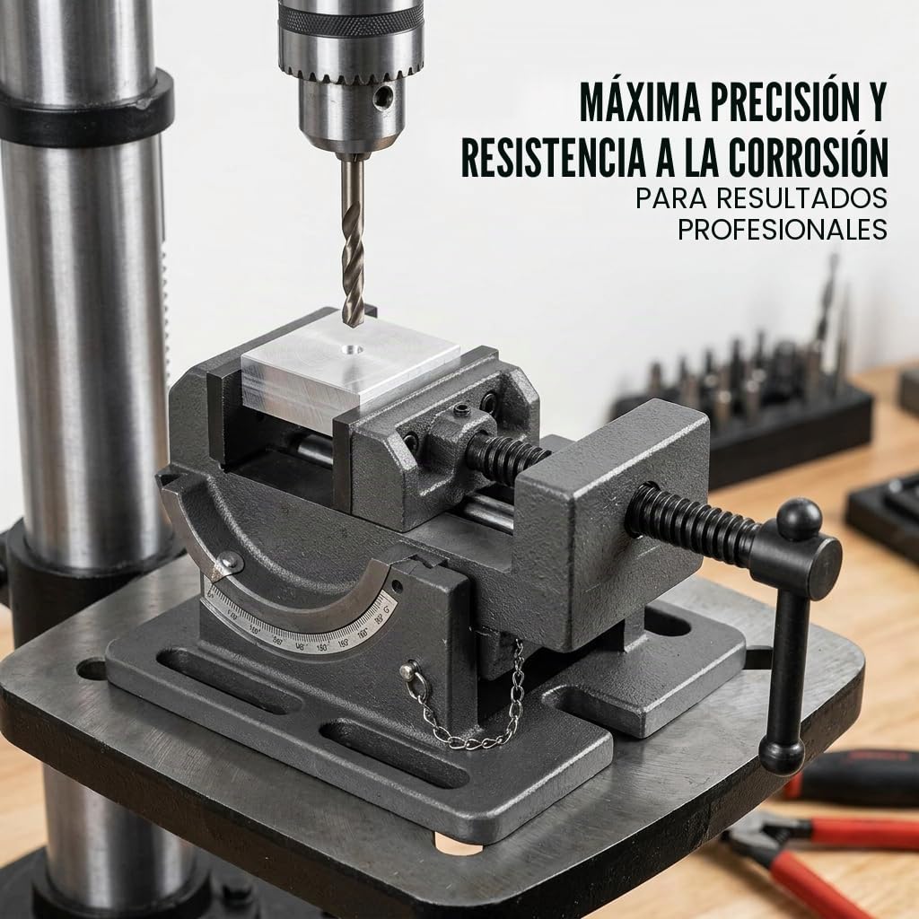 Tornillo de Abrazadera para Taladro de Columna, Soporte de Fresado de Metal, Mesa de Hierro Fundido