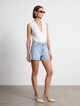 DILVIN Kad n Dantelli Kot  ort Y ksek Bel