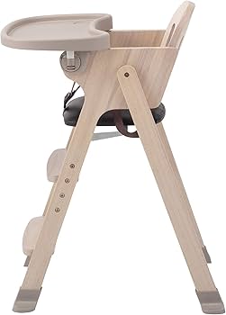 Amazon | カトージ 木製ハイチェア Easy-sit ホワイトウォッシュ 7か月