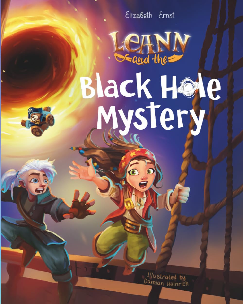 Leann and the Black Hole Mystery:: A Time-Bending Quest of Science, Adventure, Space and Pirates (Space Exploration Edition)