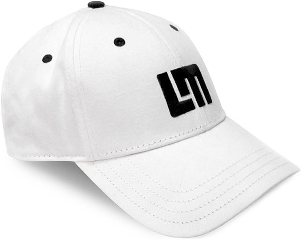 Loudmouth New White/Black Adjustable Hat/Cap