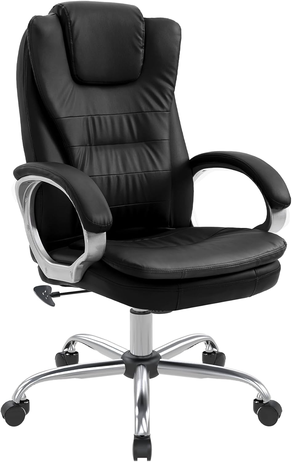 Silla Oficina Ergonómica, Silla de Escritorio con Respaldo Alto, Silla